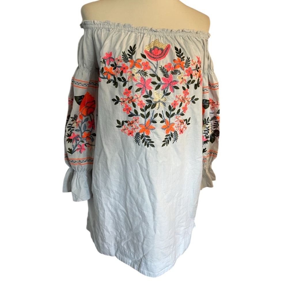 Free People Fleur De Jour Embroidered Dress - Picture 9 of 14